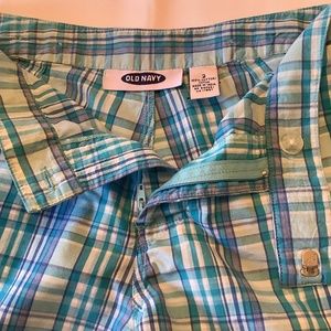 Old Navy Size 2 Shorts,  blue plaid